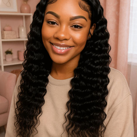 5×5 deep wave closure color 1B