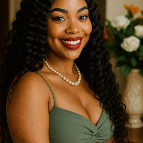 XQzeet 4×4 Transparent Lace Closure #1B Deep Wave