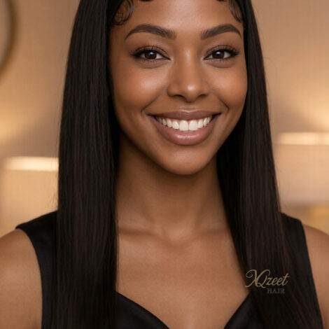 XQzeet Silky Straight Headband Wig