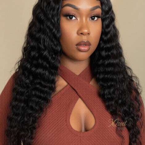 XQzeet 9×6 HD Lace Closure #1B Loose Wave