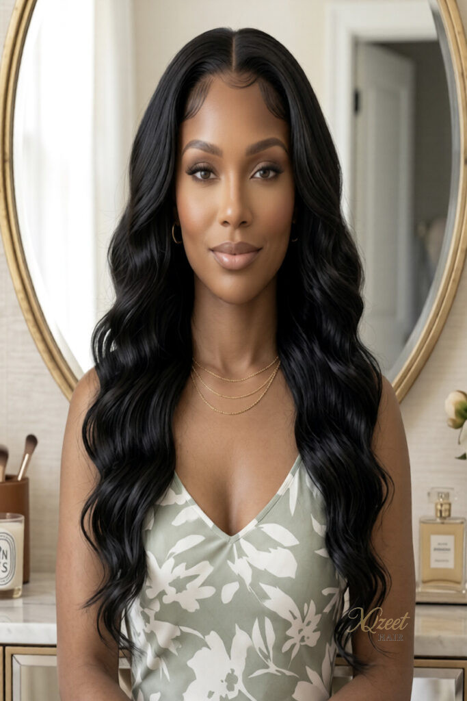 XQzeet 13X4 Lace Frontal Loose Wave