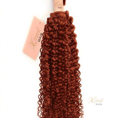 #350 Ginger Kinky Curly